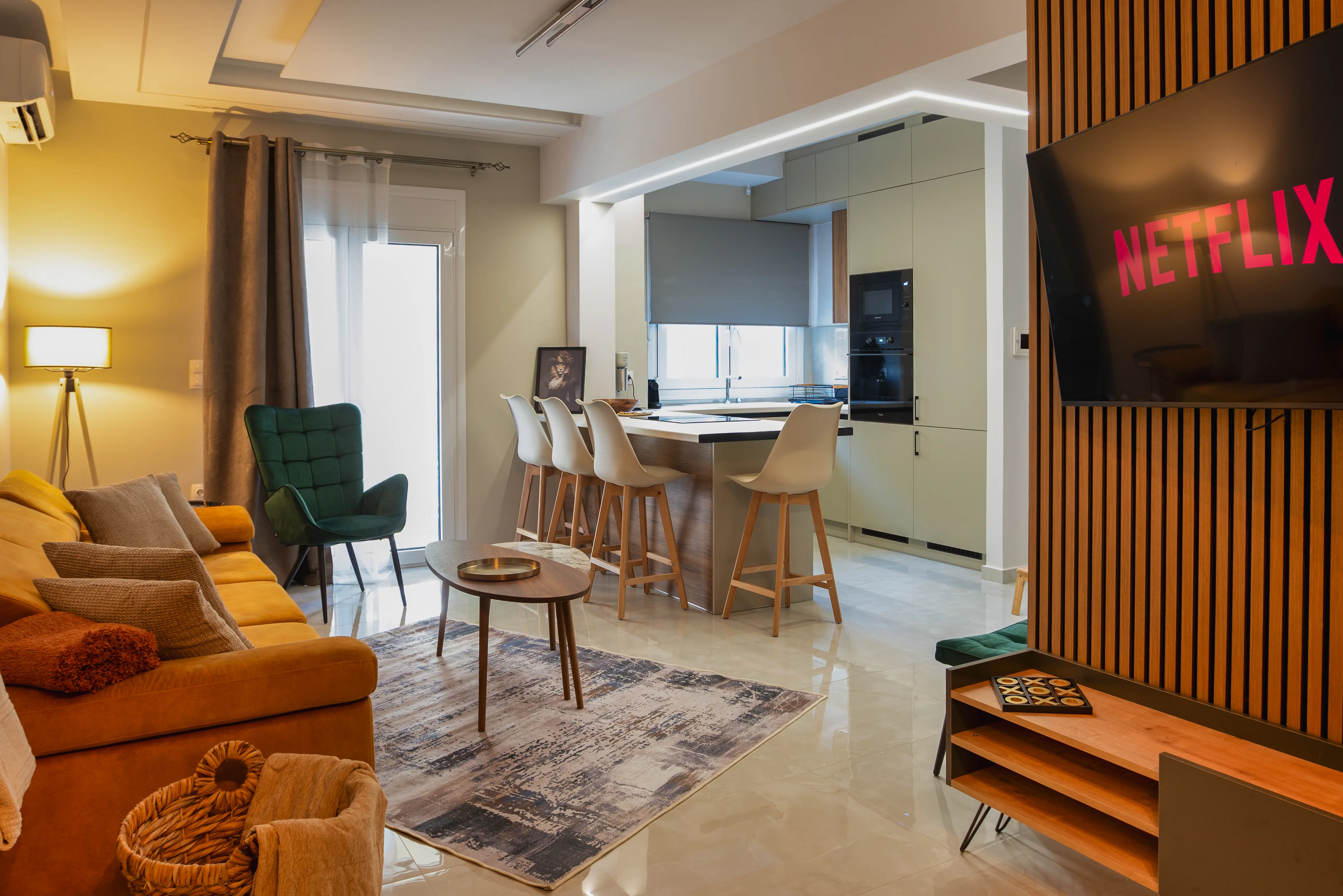 Valtinon Smart Corner Athens - Luxury Residence Living Room